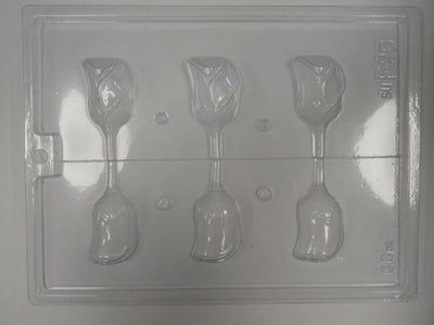 Moule à chocolat Fleur - Rose 3D (D-F26)