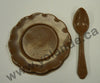 Moule à chocolat - Tasse 3D - Cuillère - Soucoupe - Bouchée (B-G183)