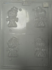 Moule à chocolat Halloween - Épouvantail 3d (D-H15)