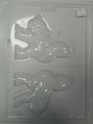 Moule à chocolat Halloween - Chat 3D (D-H66)