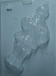 Moule à chocolat Noël - Père Noël 3d (D-N01)