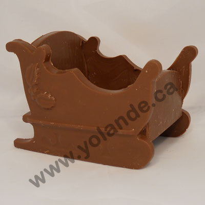 Moule à chocolat Noël - Traîneau du Père Noël 3d (D-N07)