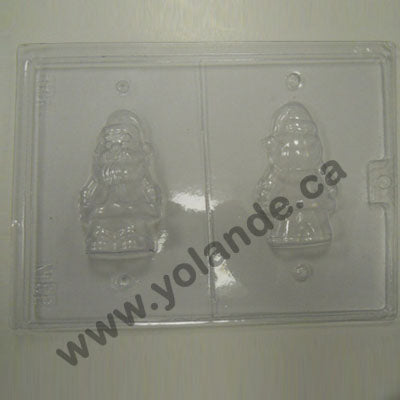 Moule à chocolat Noël - Père-Noël 3d (D-N192)