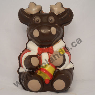 Moule à chocolat Noël - Renne du Père Noël 3d (D-N297)