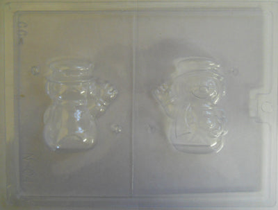 Moule à chocolat Noël - Bonhomme de neige 3d (D-N04)