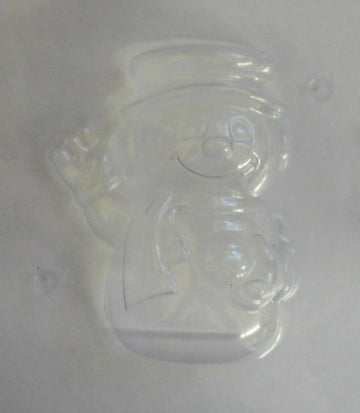 Moule à chocolat Noël - Bonhomme de neige 3d (D-N04)