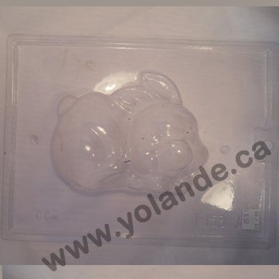 Moule à chocolat de Pâques - Lapin 3d (D-P153)