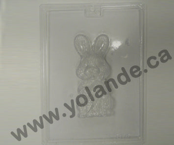 Moule à chocolat de Pâques - Lapin avec une carotte 3d (D-P179)