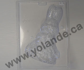Moule à chocolat de Pâques - Lapin 3d (D-P186)