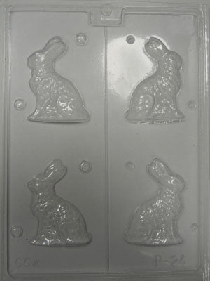 Moule à chocolat de Pâques - Lapin 3D (D-P24)