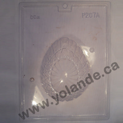 Moule à chocolat de Pâques - Oeuf 3d (D-P267)