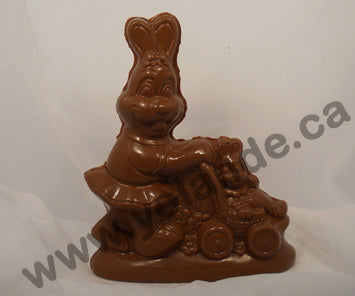 Moule à chocolat de Pâques - Lapin 3d (D-P288)