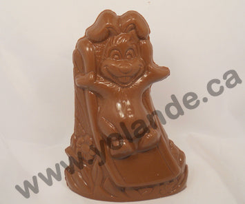 Moule à chocolat de Pâques - Lapin 3d (D-P309)
