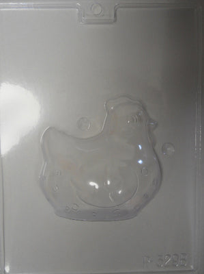 Moule à chocolat de Pâques - Poule 3d (D-P329)