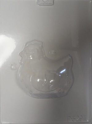 Moule à chocolat de Pâques - Poule 3d (D-P329)