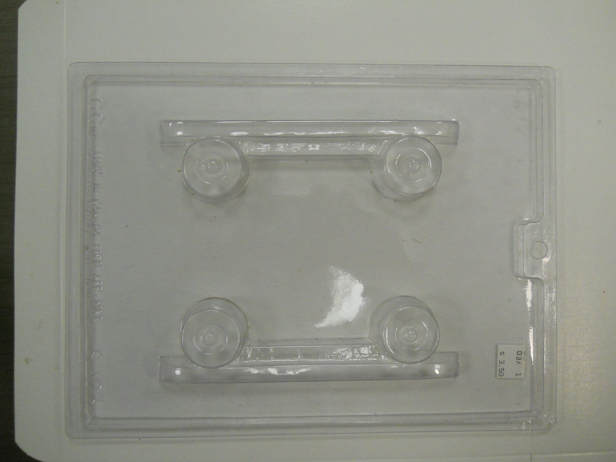 Moule à chocolat Sport - Planche à roulettes - 3D (D-S23)