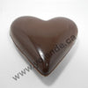 Moule à chocolat St-Valentin - Coeur en 3d (D-V131)