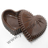 Moule à chocolat St-Valentin - Coffre en forme Coeur (D-V132)
