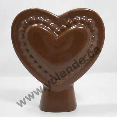 Moule à chocolat St-Valentin - Coeur en 3d (D-V135)