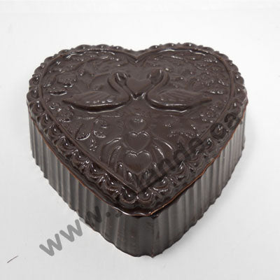 Moule à chocolat St-Valentin - Coffre en forme de Coeur (D-V14)