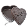Moule à chocolat St-Valentin - Coffre en forme de Coeur (D-V14)
