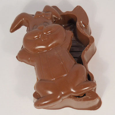 Moule à chocolat de Pâques - Coffre en forme de Lapin (D-P154)