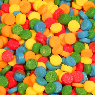 Décorette - Rond de couleur foncé, 70 gr.