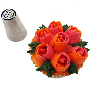 Douille Russe pour fleur, Tulipe Perroquet, # 244