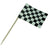 Drapeau à damier. Qté 24