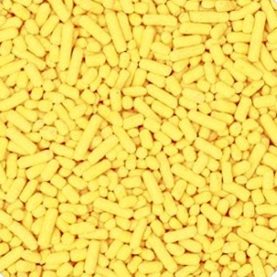 Vermicelle - Décorette Jaune, 70 gr.