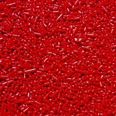 Vermicelle - Décorette Rouge, 70 gr.