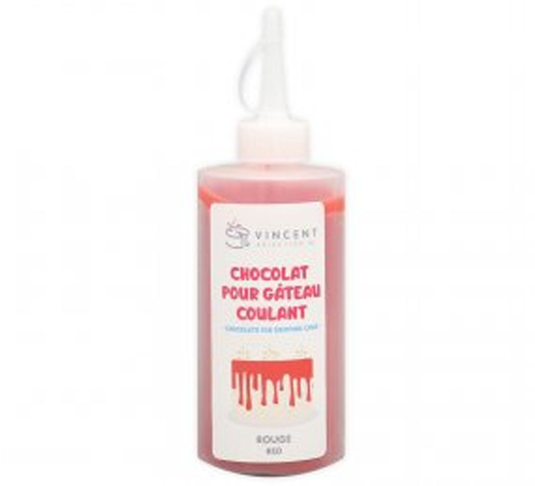 Mélange pour Drip Cake - gâteau coulant ROUGE