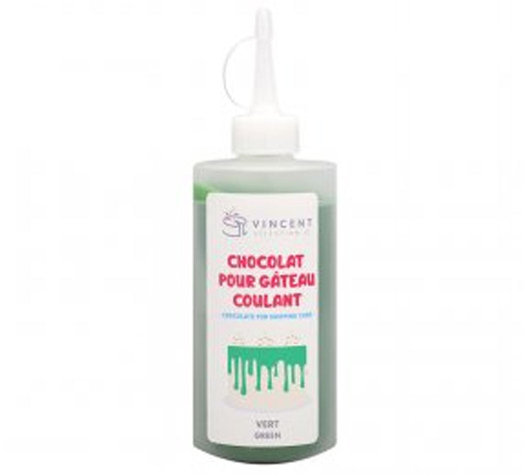 Mélange pour Drip Cake - gâteau coulant VERT FONCÉ