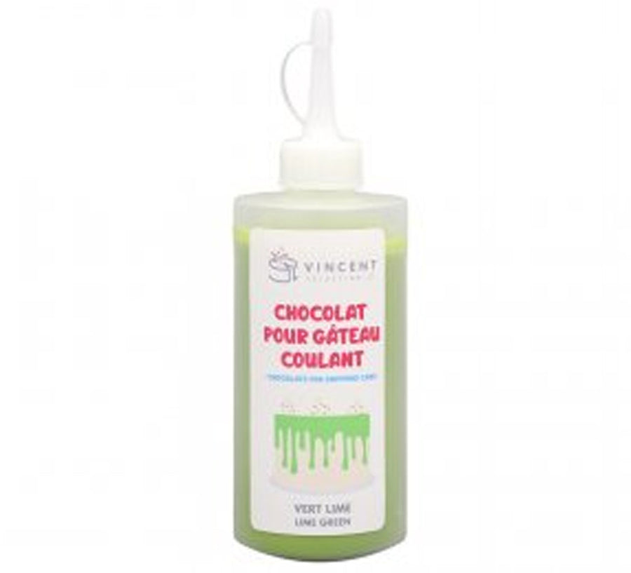 Mélange pour Drip Cake - gâteau coulant VERT LIME