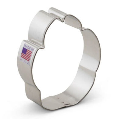 Découpoir - Emporte pièce Empreinte de patte de chien - 2 3/4" x 3 1/8"