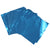 Feuilles d'aluminium Bleu  pour emballage , qté 25