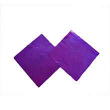 Feuilles d'aluminium Violet pour emballage , qté 25