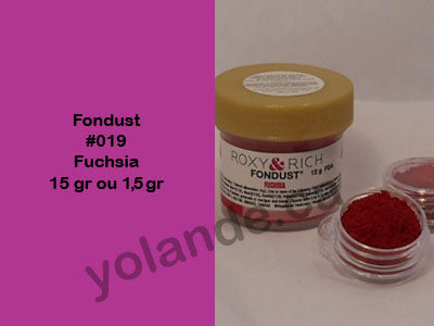 Colorant en poudre - Fondust Fuchsia #019