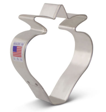 Découpoir - Emporte pièce Fraise - 3 1/4" x 2 3/4"