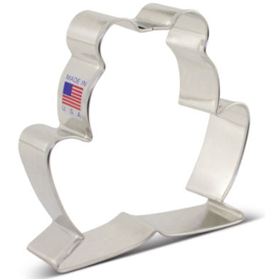 Découpoir - Emporte pièce Grenouille - 3 3/4" x 3 1/2"