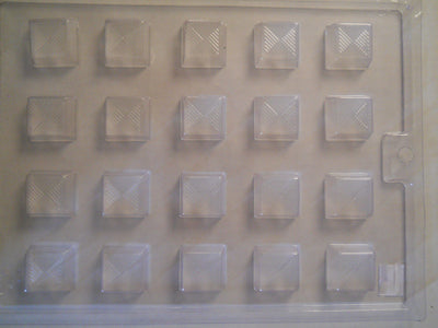 Moule à chocolat - Carrée - Bouchée (B-I13)