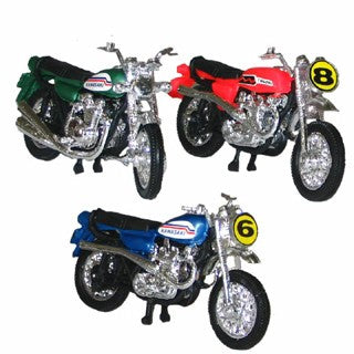Moto Kawa 750 Rouge ou Bleu ou Vert (MC3) Qté 1 (Kine)