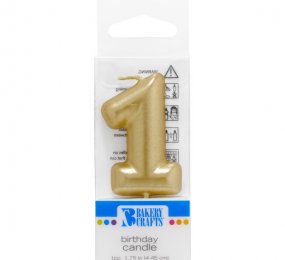 Chandelle de couleur Or #1