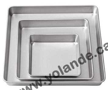 Moule Régulier Carré - 12" - 2" haut