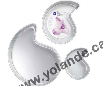 Moule Régulier Larme - Goutte - 9" - 2" haut