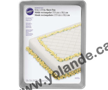 Moule Régulier Rectangle - 7"x10" - 2" haut