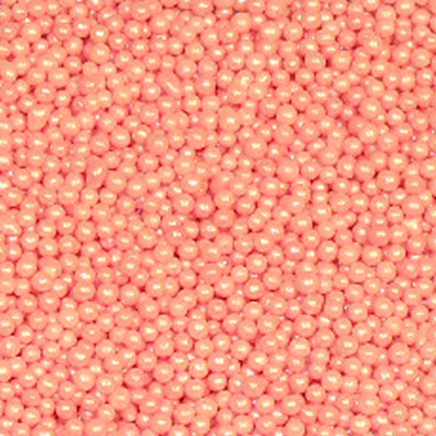 Perle en sucre - Rose perlée - mini bille - Non-Pareil - 2mm
