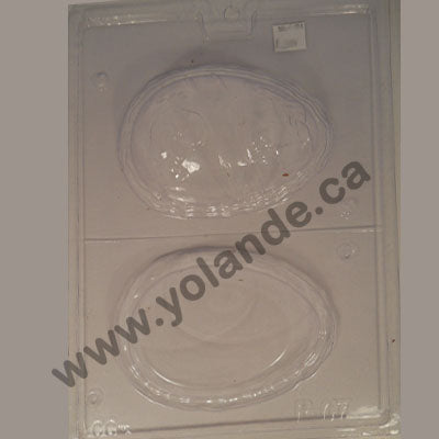 Moule à chocolat de Pâques - Oeuf 3d (D-P07)