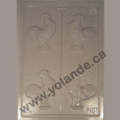 Moule à chocolat de Pâques - Petit Coq 3D (D-P107)