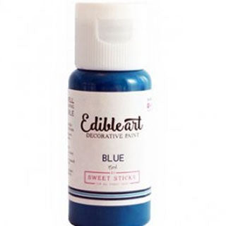 Peinture comestible - Edible Art - Bleu